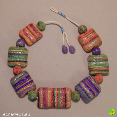 collar alegria tricolor