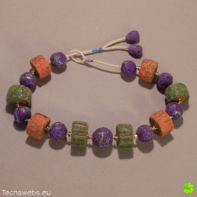 collar melodia tricolor