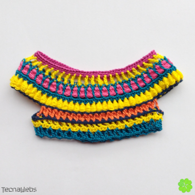 top multicolor vuelta 14