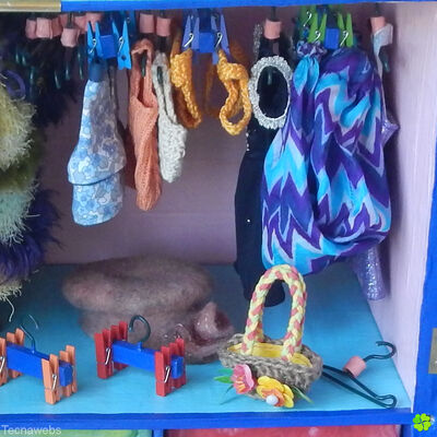 Detalle perchas 