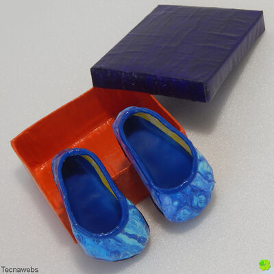 Zapatos azurita